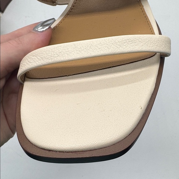 Madewell The Kaitlin Sandal Ecru Size 9 - Picture 9 of 16